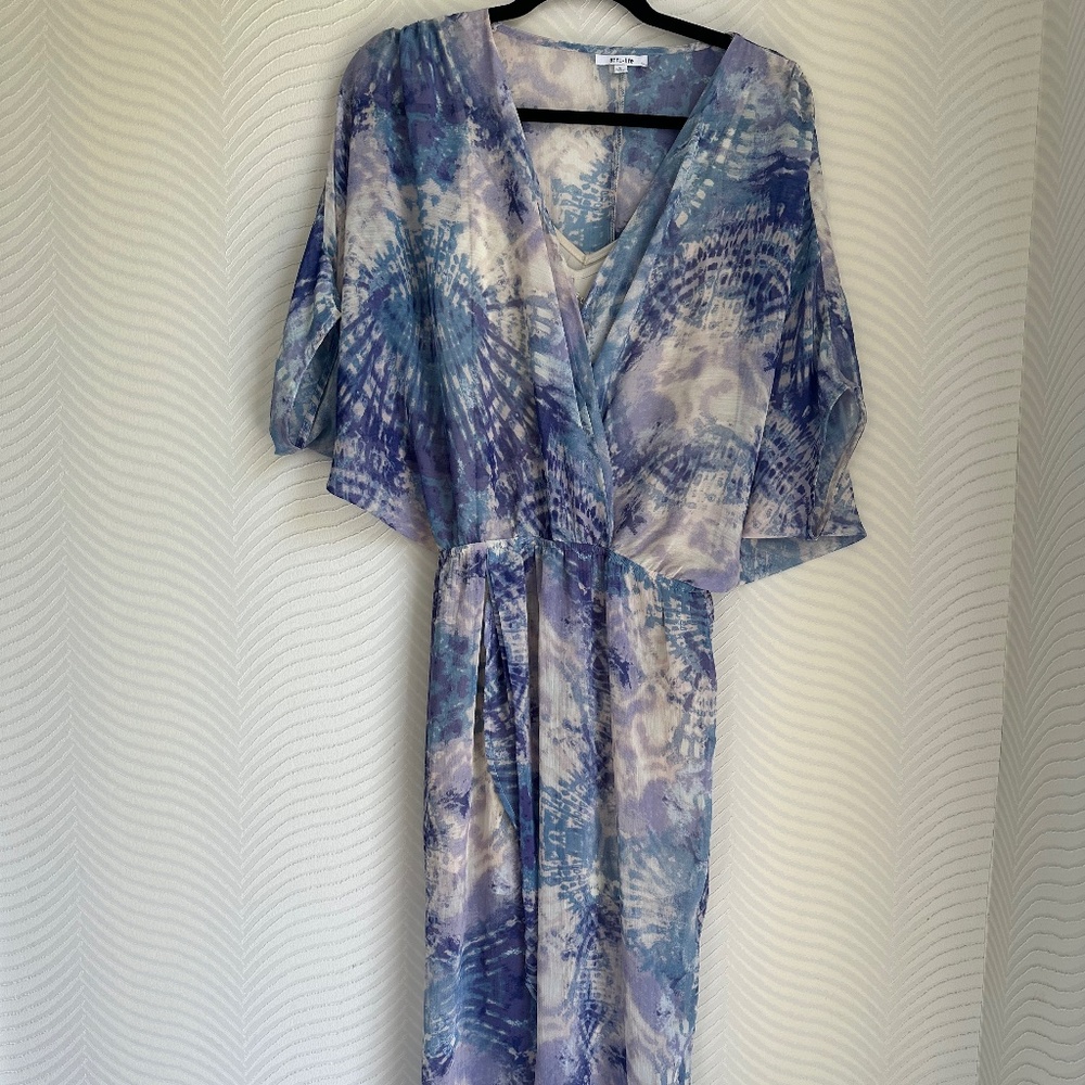 BTFL - life Tie Dye Flowy High Low Dress